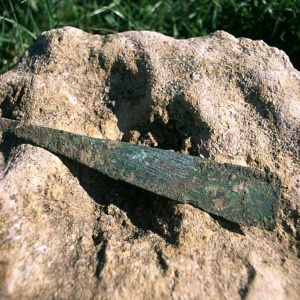 Punta di lancia in rame