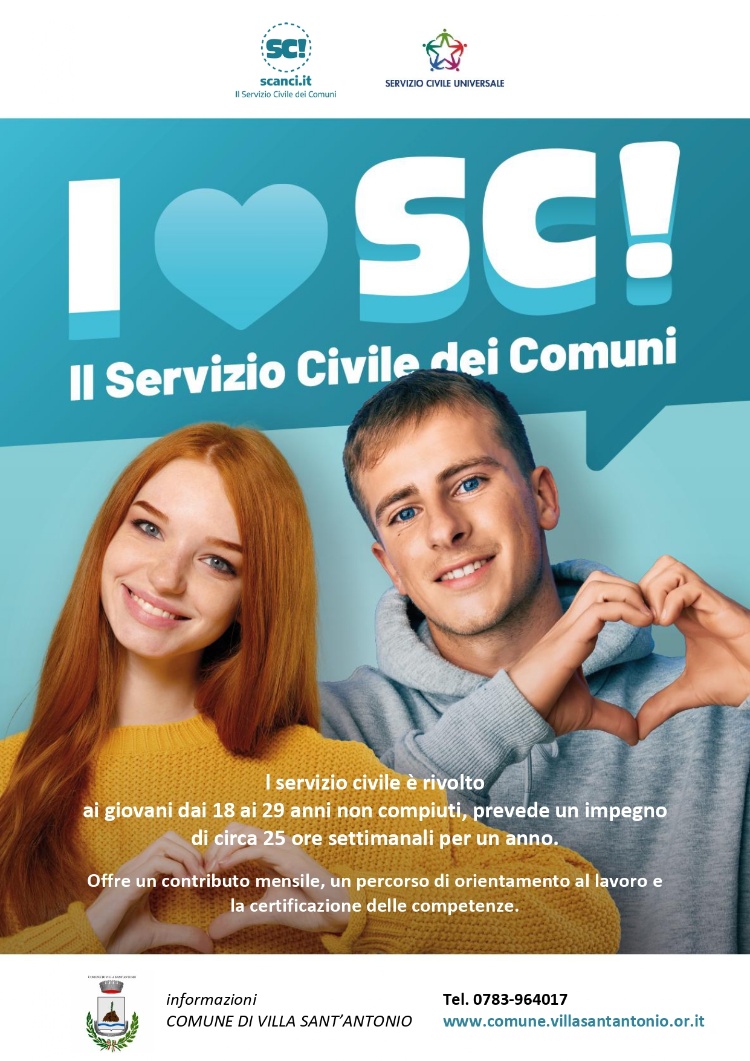 Bando per la selezione di n. 4 volontari da impiegare nel progetto di Servizio Civile Universale