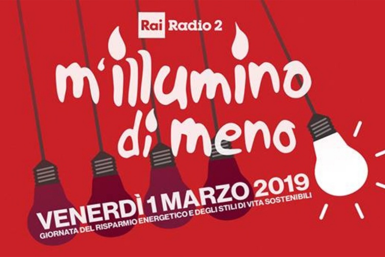M'illumino di meno 2019