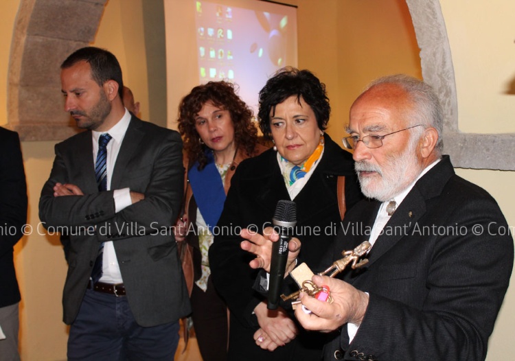 L'artista Carmine Piras